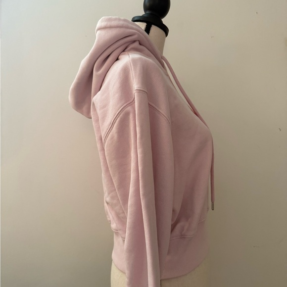 BRAND NEW - AMBUSH Pink Cropped Fitted Hoodie - Picture 6 of 7